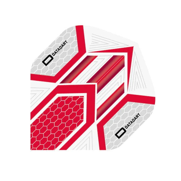 Datadart HEX Grey Red Flights