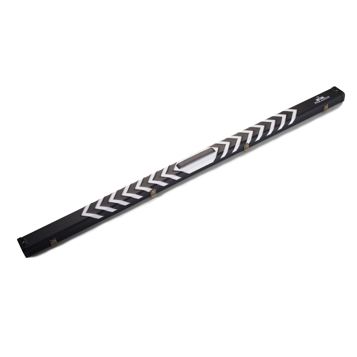 Peradon Clubman Black and White Arrow 1 Piece Snooker Cue Case