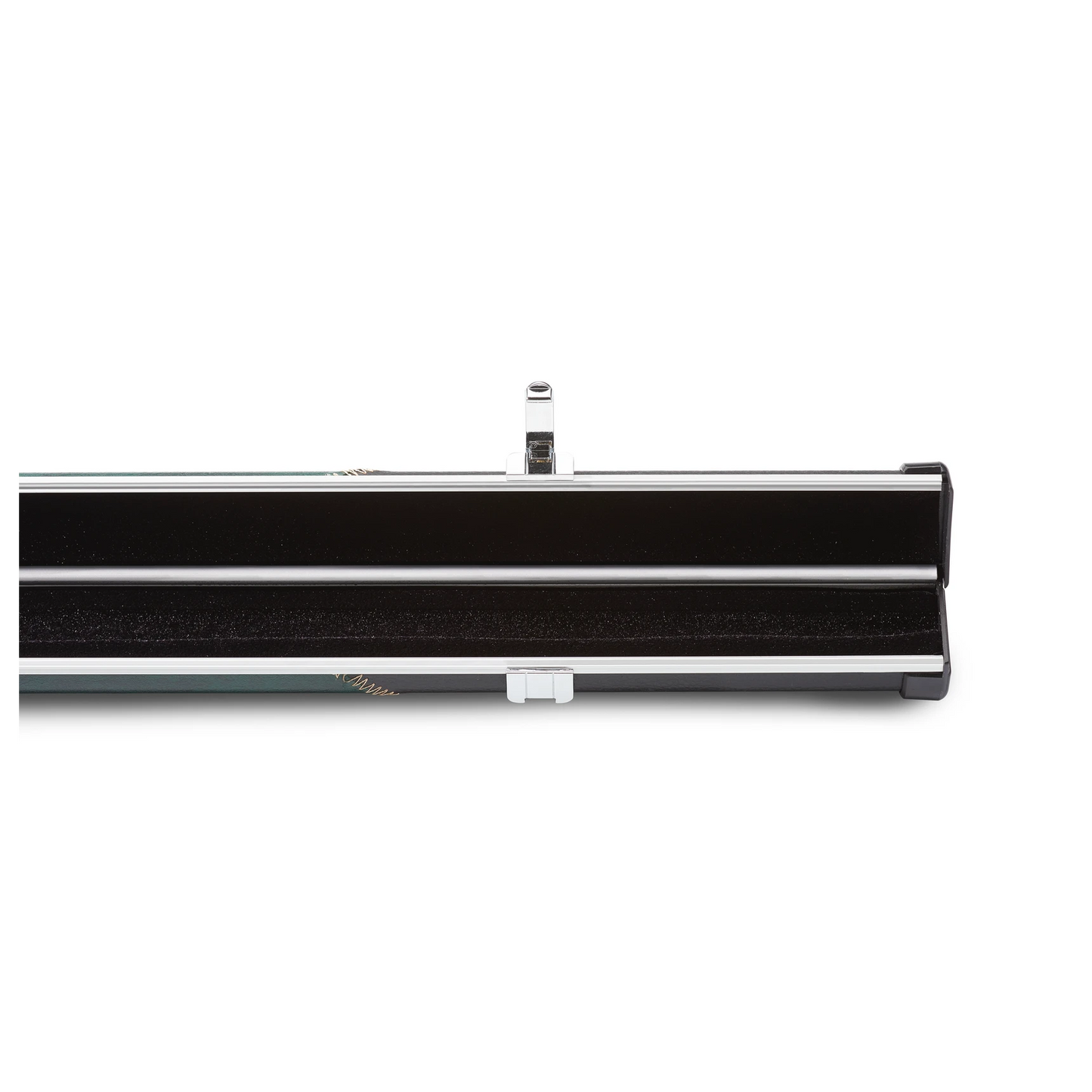 Peradon Halo 1 Piece Snooker Black Green Stripe Slim Cue Case