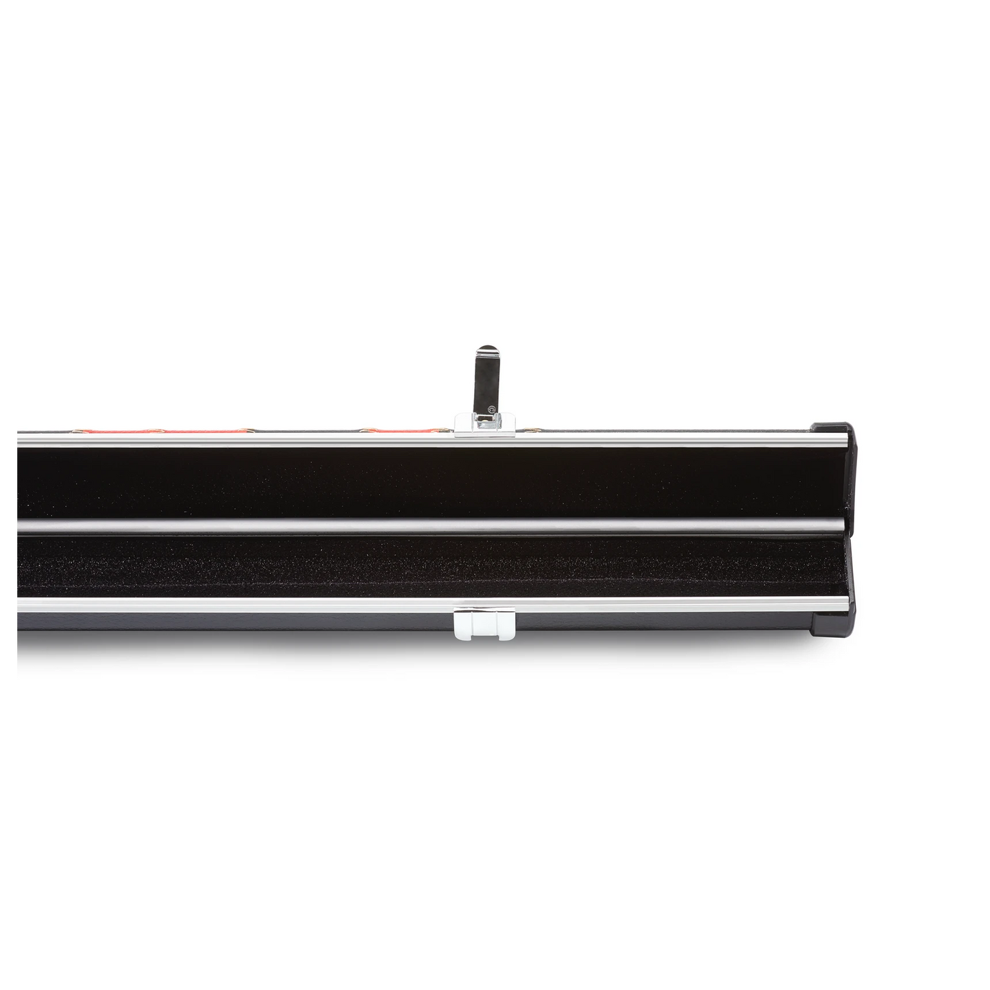 Peradon Halo 1 Piece Snooker Black Red Patch Slim Cue Case