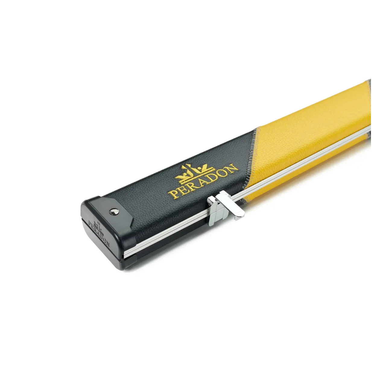 Peradon Halo Black & Yellow Stripe 1 Piece Wide Snooker Cue Case