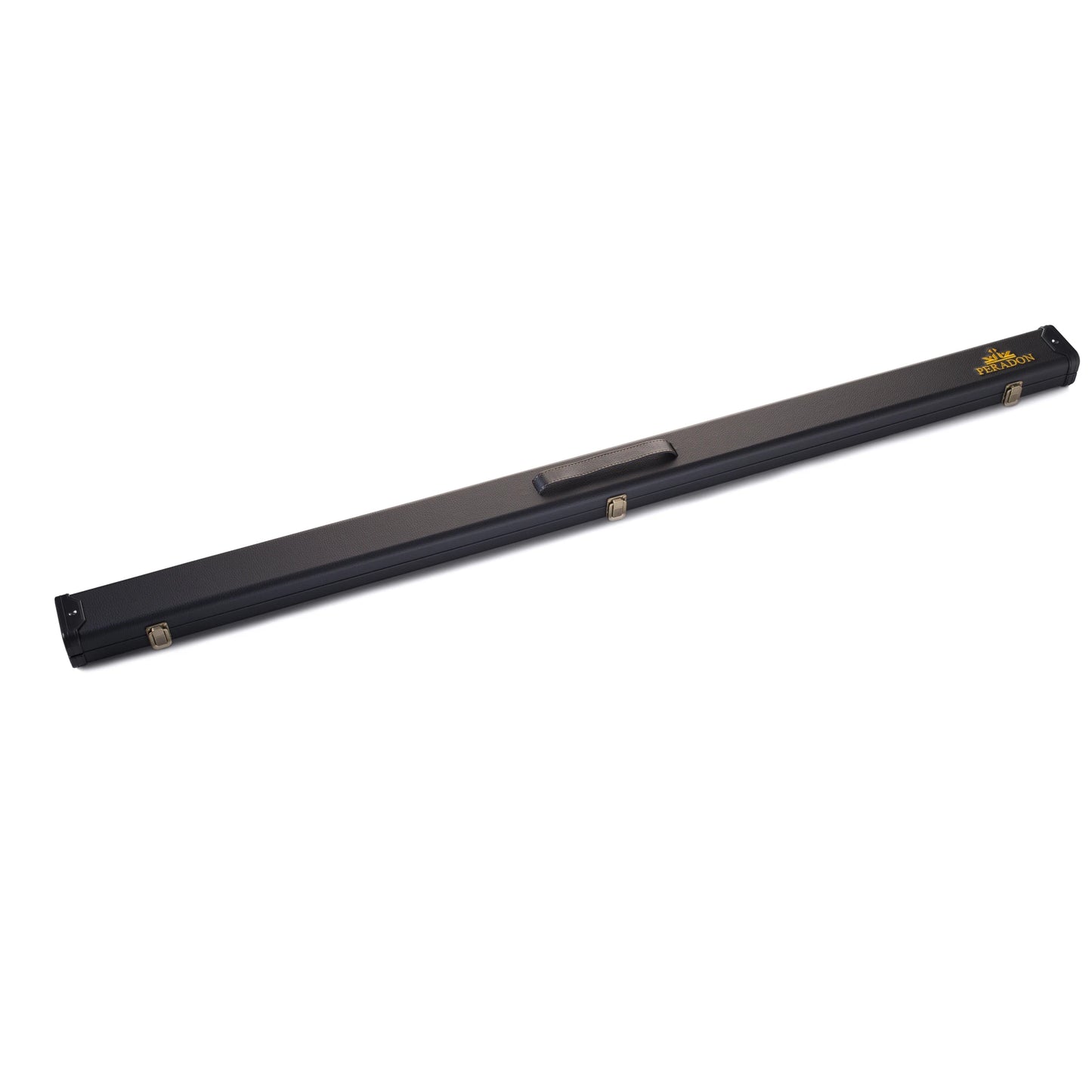 Peradon 3 Piece Black Clubman Cue Case for ¾ Jointed Cues