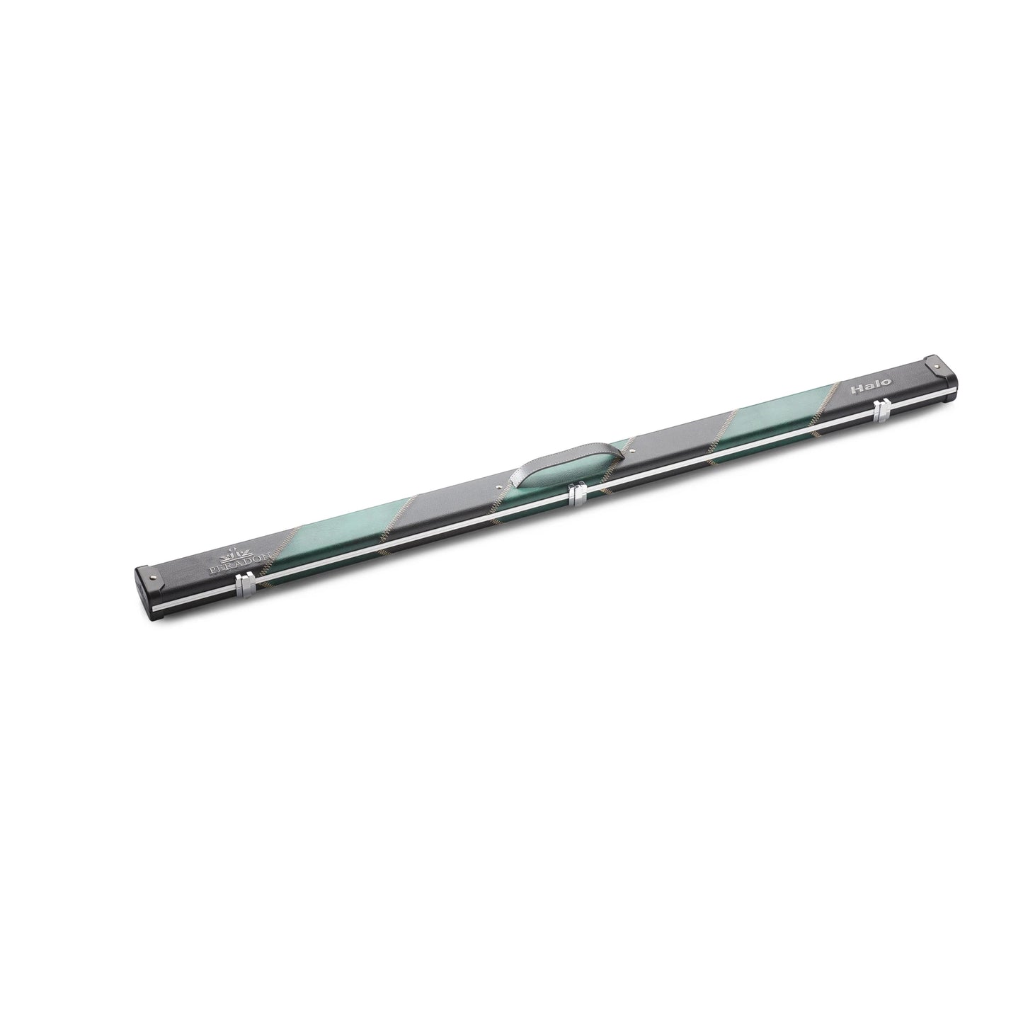 Peradon Halo Black Green Stripe ¾ Snooker Cue Case