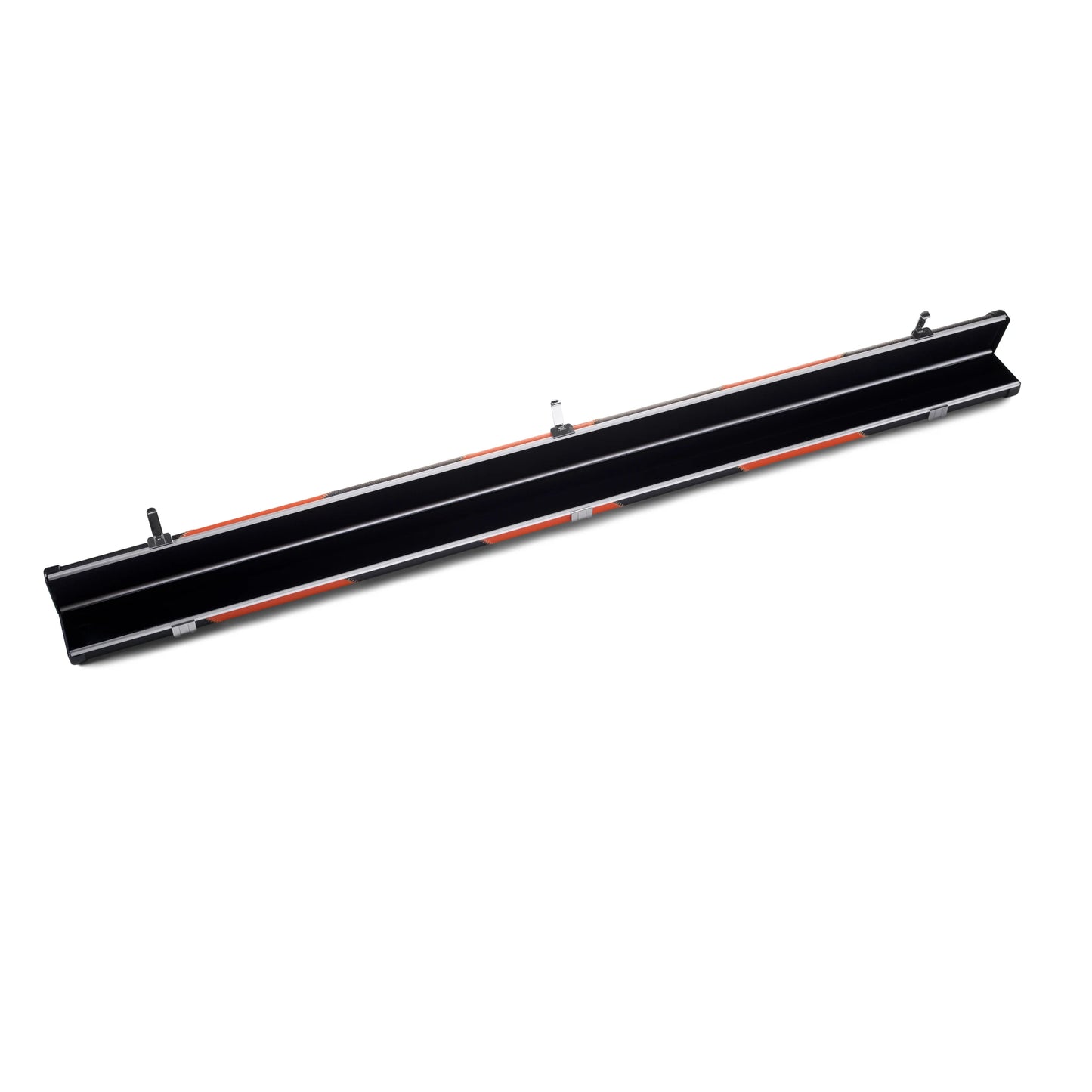 Peradon Halo Black Orange Stripe ¾ Snooker Cue Case