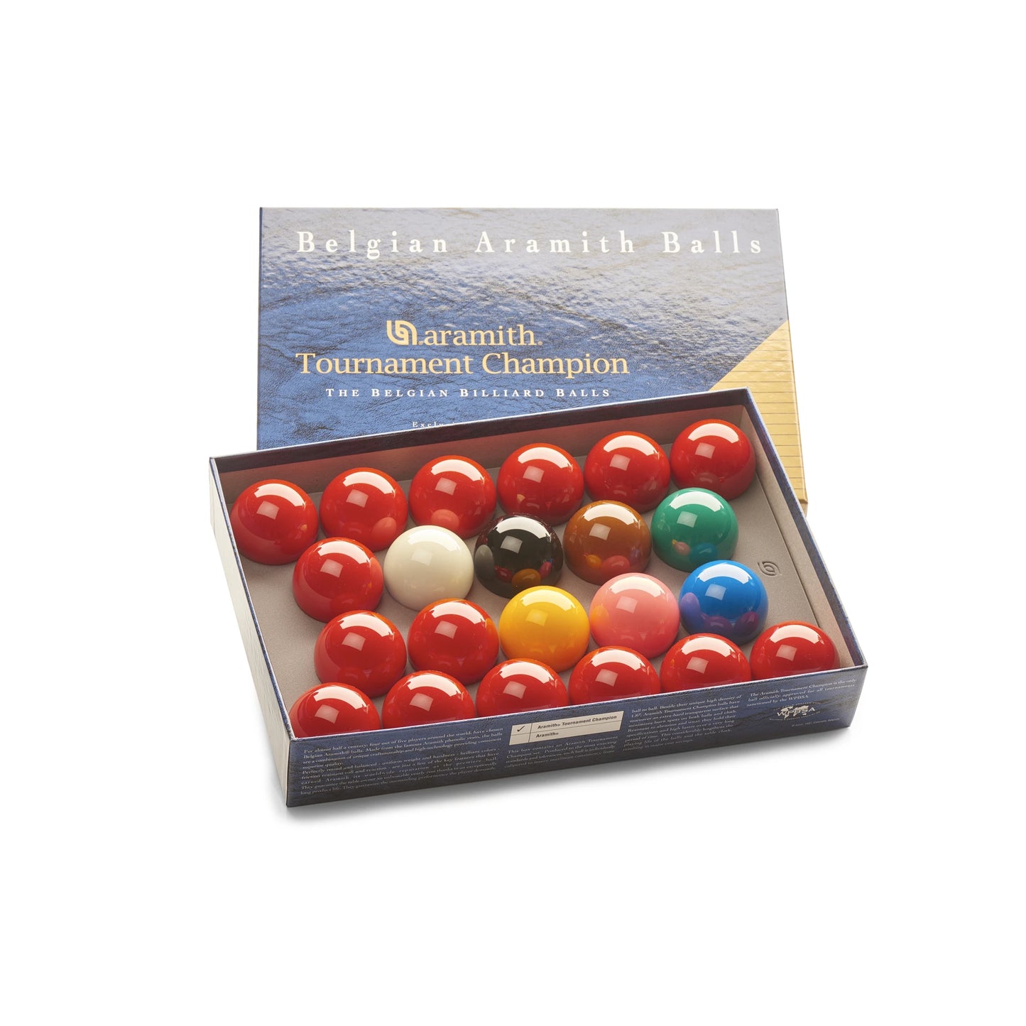 Aramith Tournament Championship Snooker Balls 2 1/16 inch