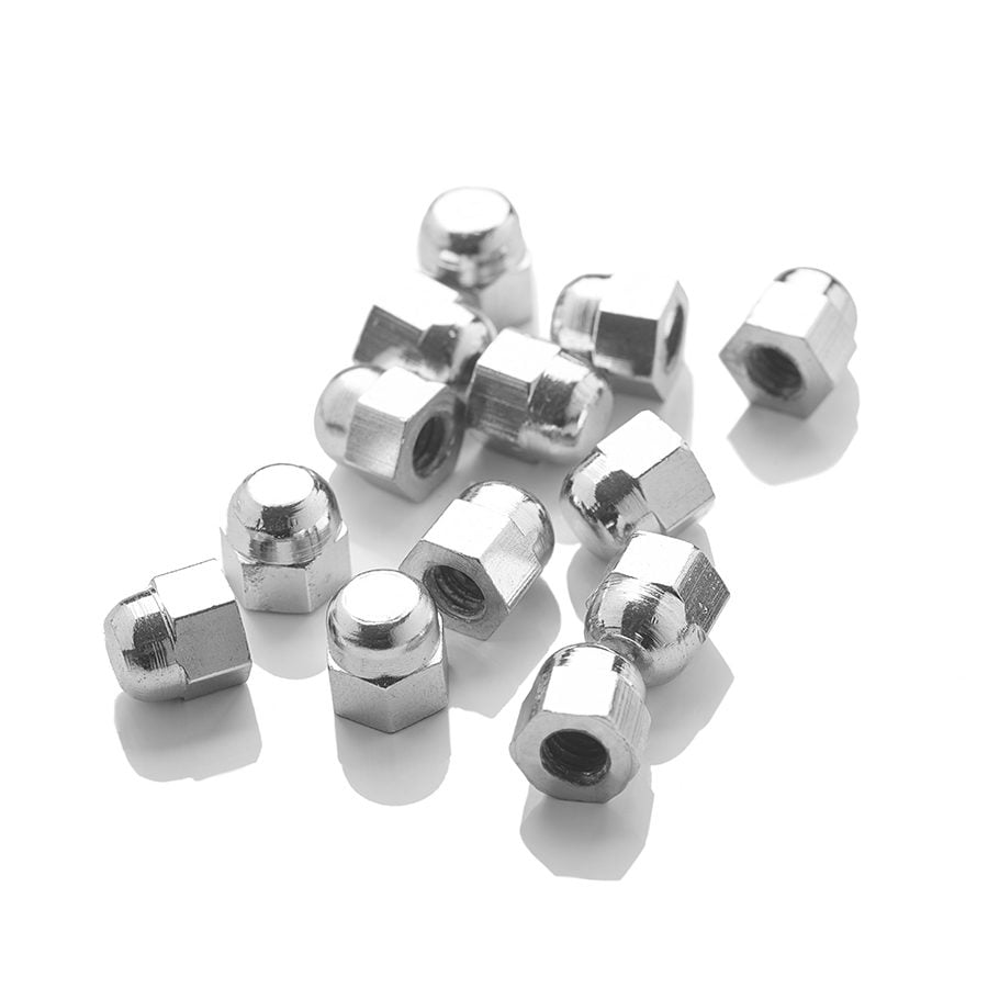 Dome Nuts Chrome M5 Thread