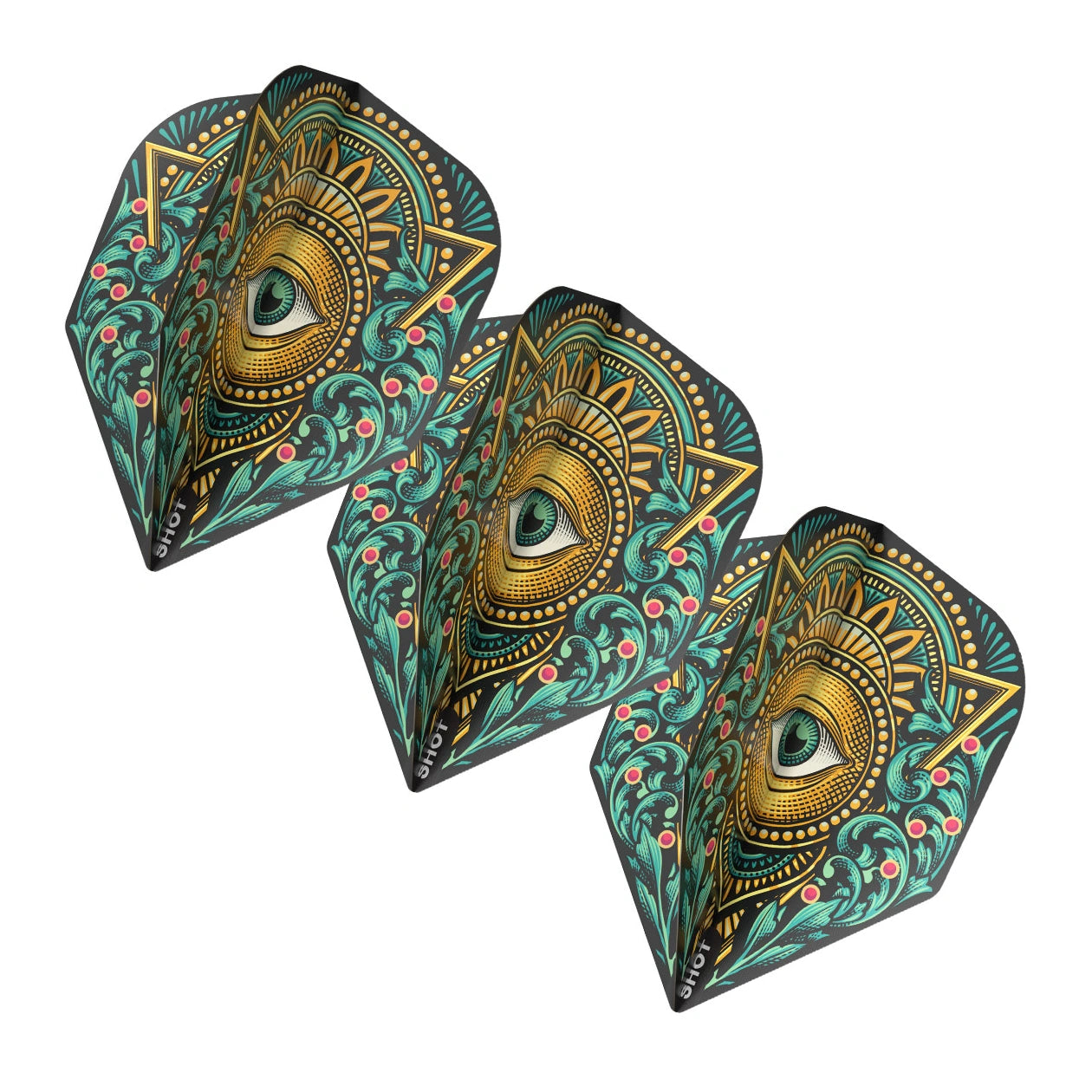 Shot Zen Kensho Dart Flight Set Small Standard