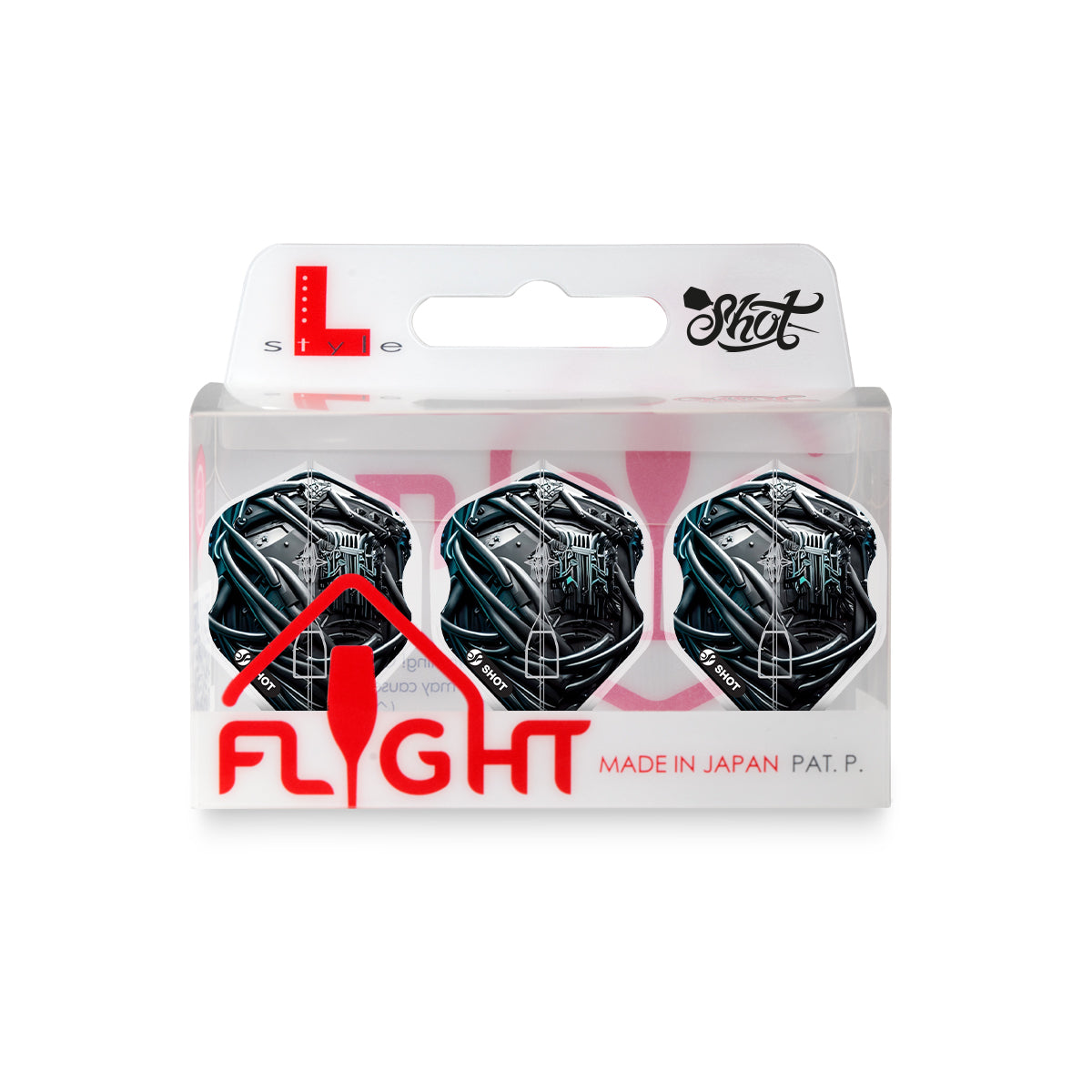 Shot L-Style EZL1 Dart Flights Packaging