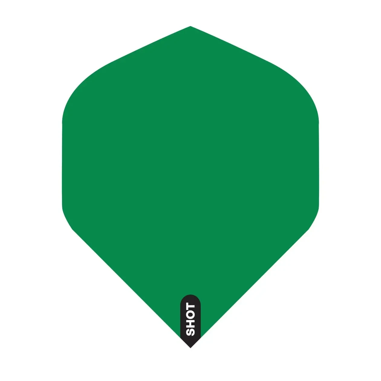 Shot Dart Flight Set - Green Standard