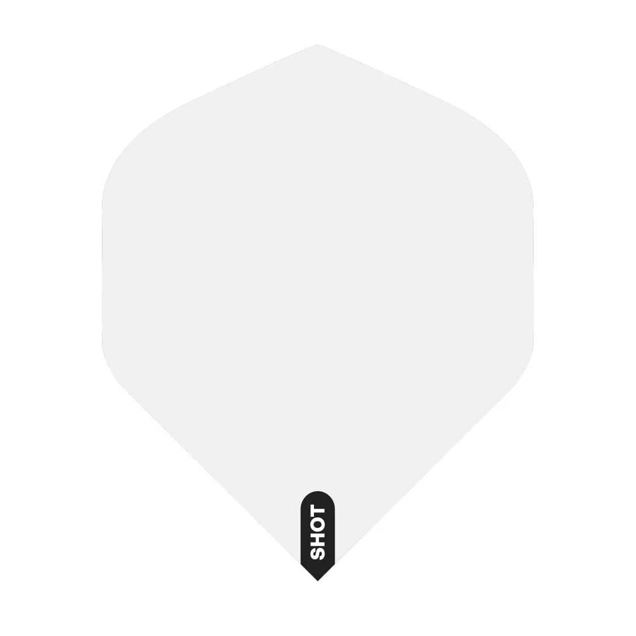 Shot Dart Flight Set - White Standard