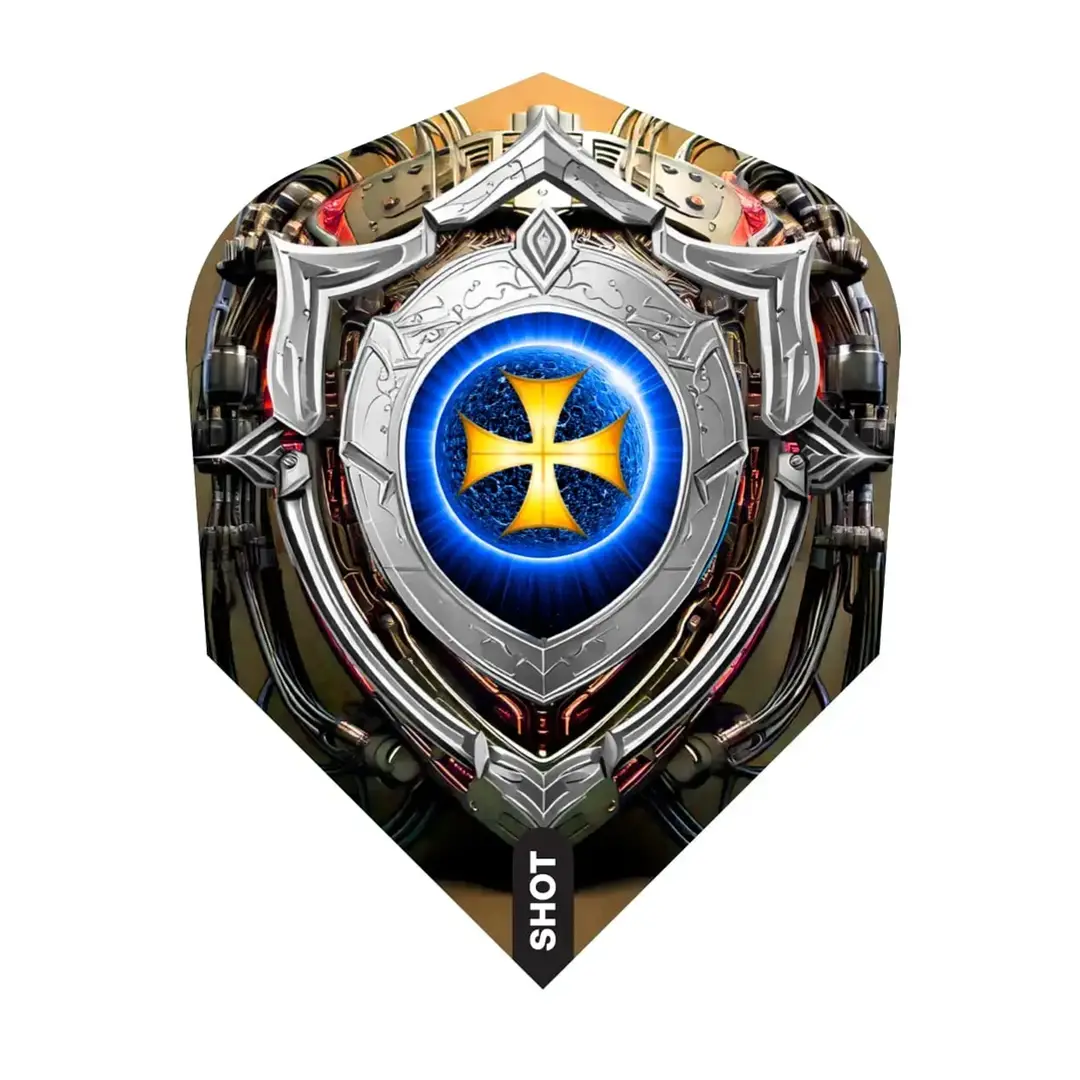 Shot Future Knights Darkstar Dart Flight Set - Small Standard