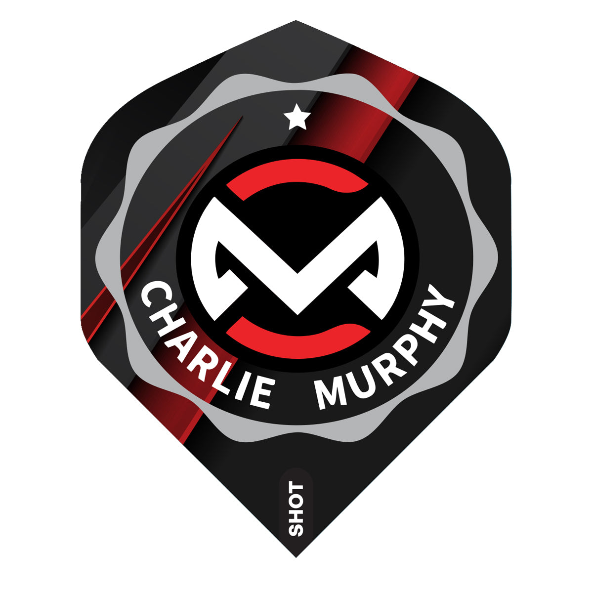 Shot Charlie Murphy Dart Flight Set - Standard