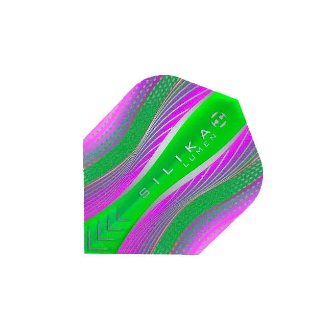Harrows Silika Lumen Purple Green NO6 Dart Flights