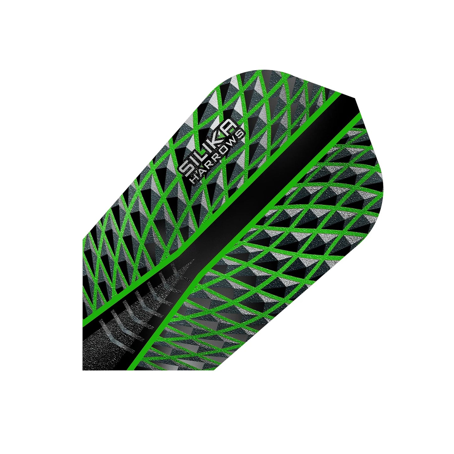 Harrows Silika Green Slim Dart Flights