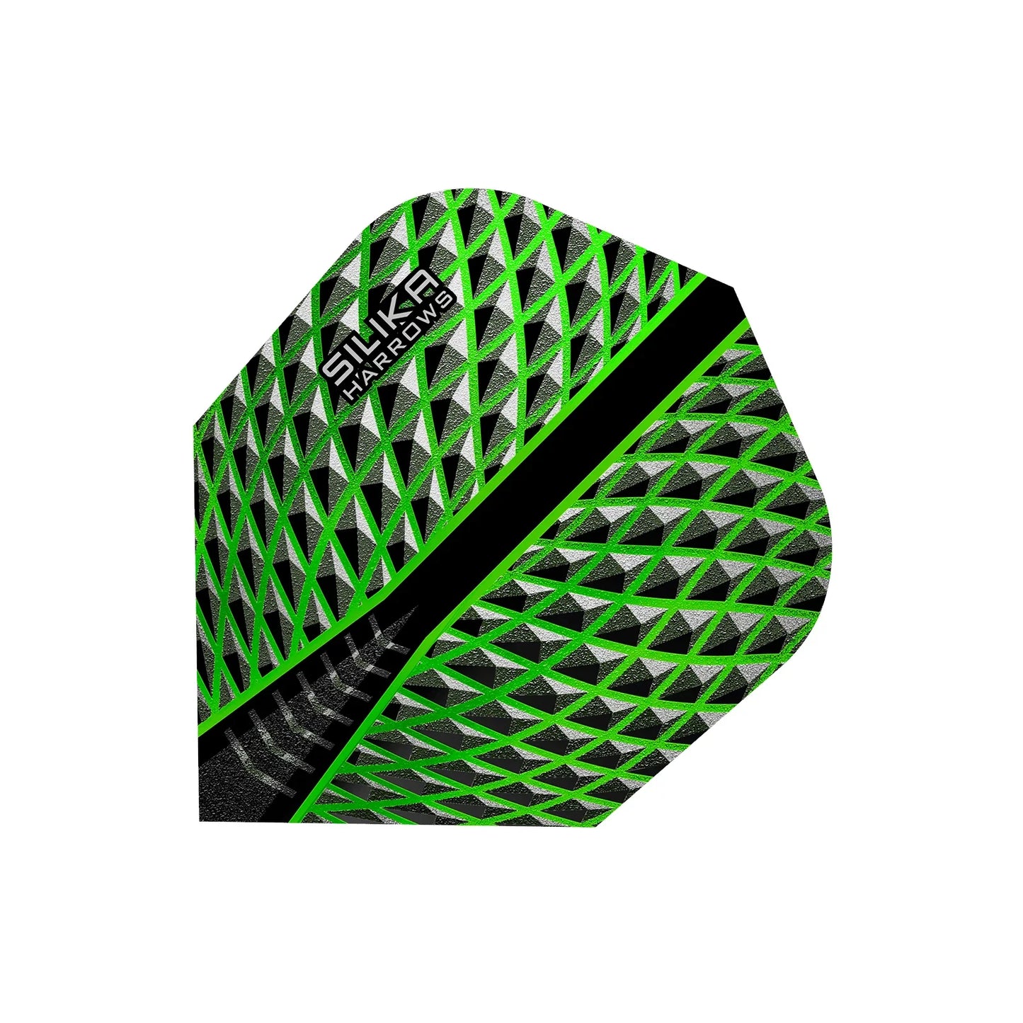 Harrows Silika Green NO6 Dart Flights