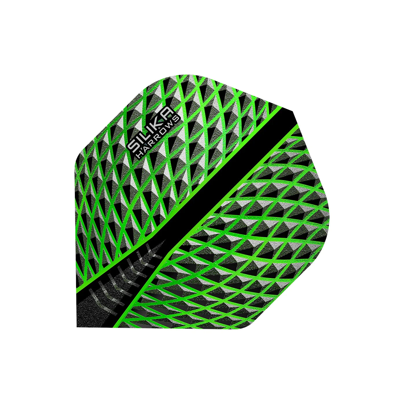 Harrows Silika Green NO2 Dart Flights
