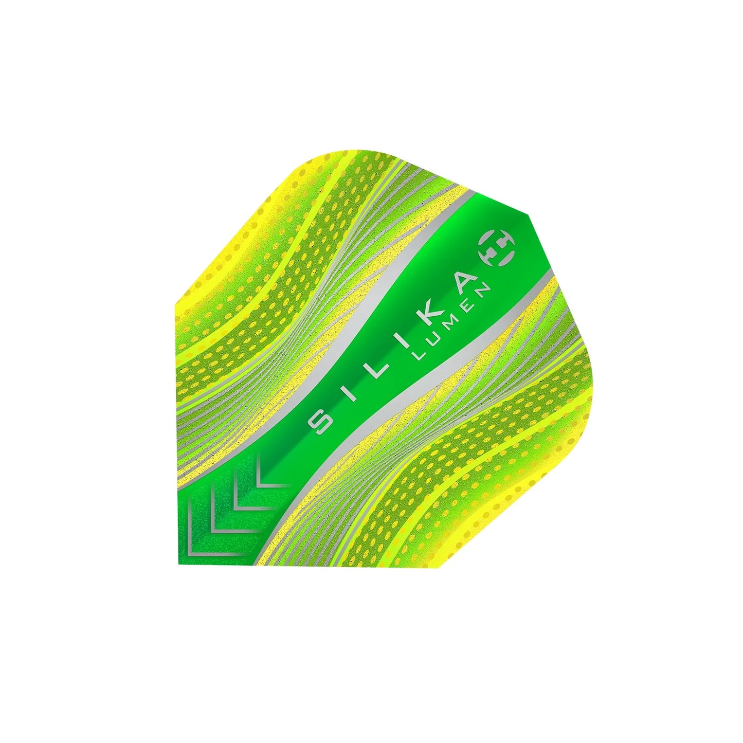 Harrows Silika Lumen Yellow NO2 Dart Flights
