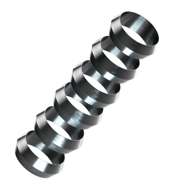 Harrows Silver Pyramid Rings