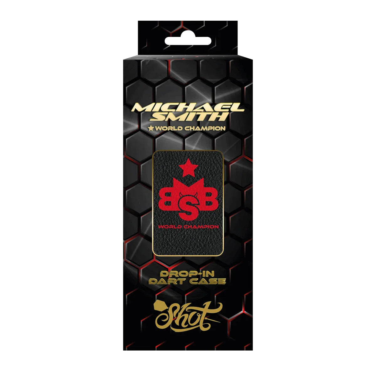Shot Michael Smith World Champion Black Drop In Darts Case