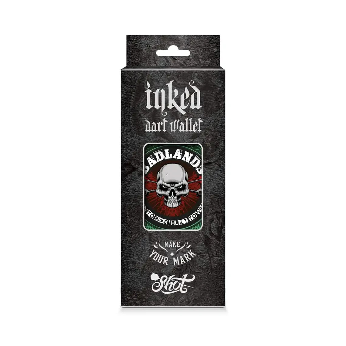 Shot Badlands Inked Dart Wallet - Green