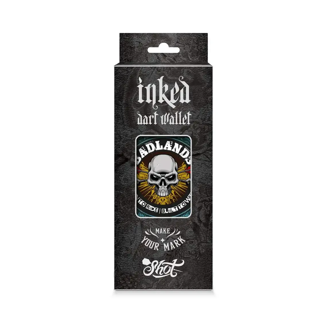 Shot Badlands Inked Dart Wallet - Blue