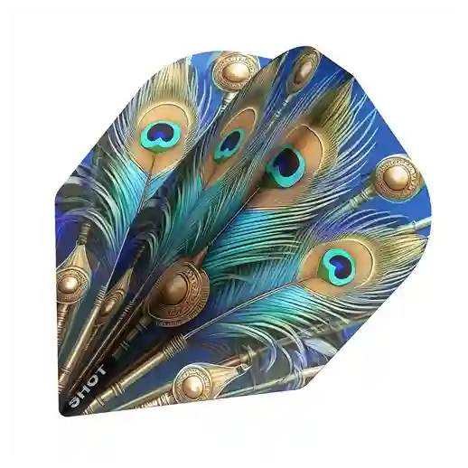 Shot Roman Empire Juno Dart Flight Set Small Standard angled