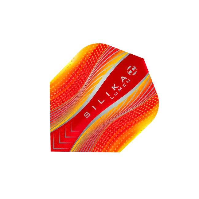 Harrows Silika Lumen Yellow Red NO6 Dart Flights