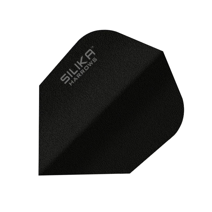 Harrows Silika Solid NO6 Dart Flights - Black
