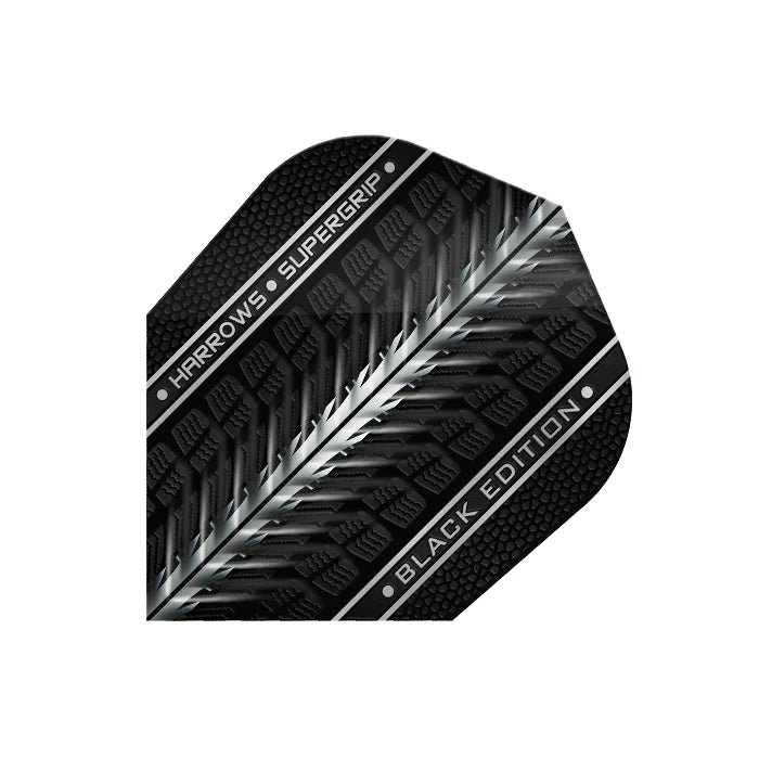 Harrows Supergrip Black Edition Flights