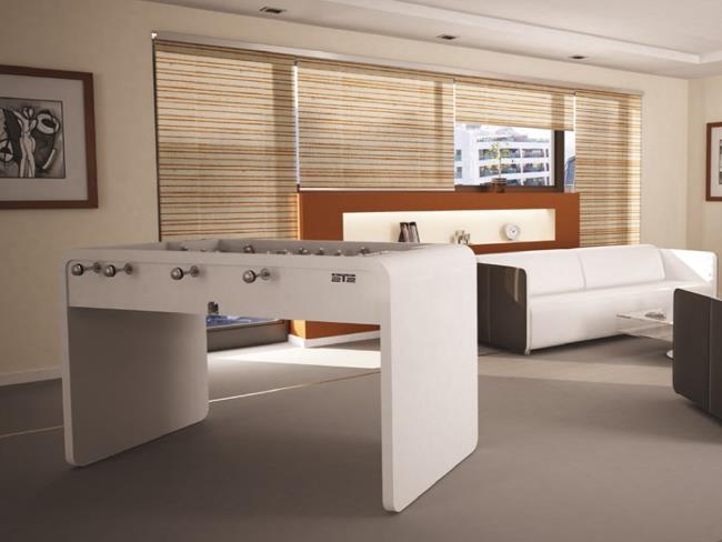 Toulet T22 Luxury Football Table White