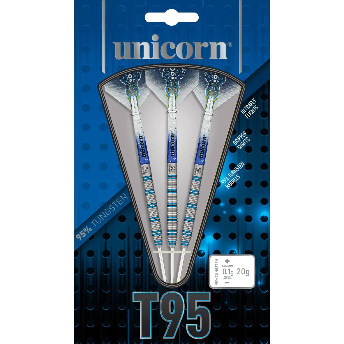 Unicorn T95 Core XL Blue 24g Darts