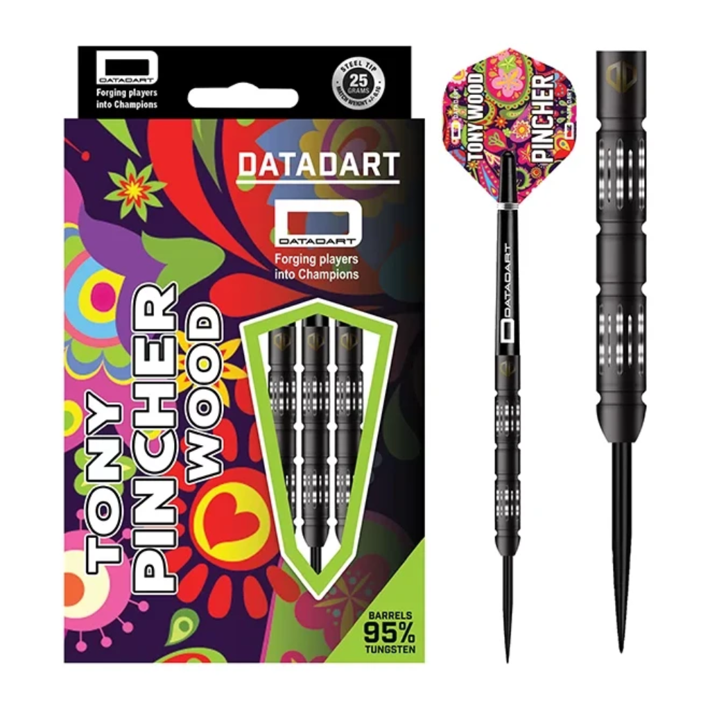 Datadart Tony Wood Steel Tip Darts