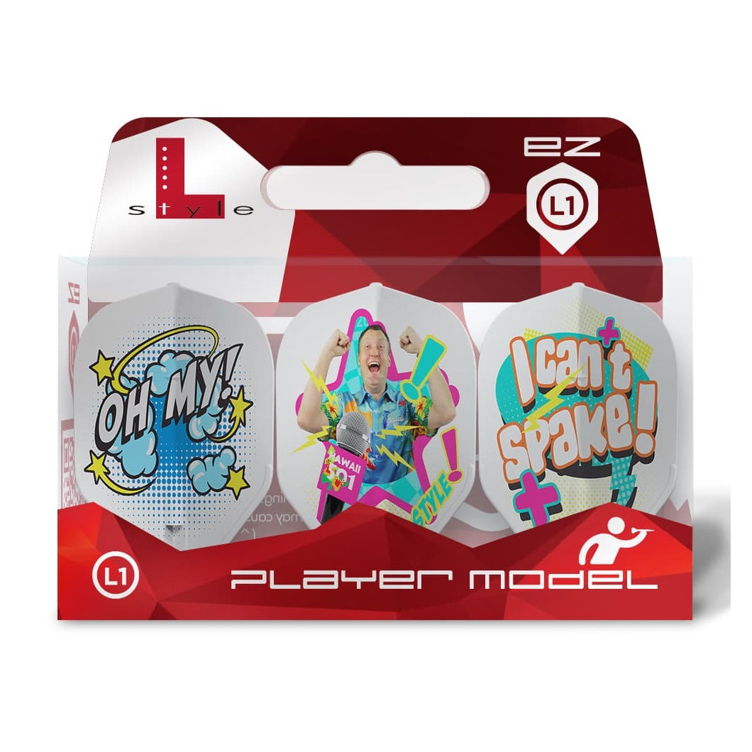 L-Style Signature Champagne Flight: L1EZ Standard Wayne Mardle Type B White - Packaging