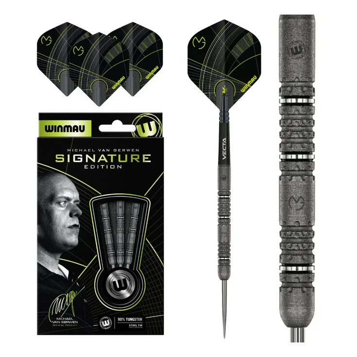Winmau MvG Signature Edition 90% Tungsten Steel Darts