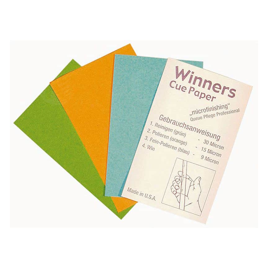 Winners Cue Paper - Snooker & Pool Cue Papers