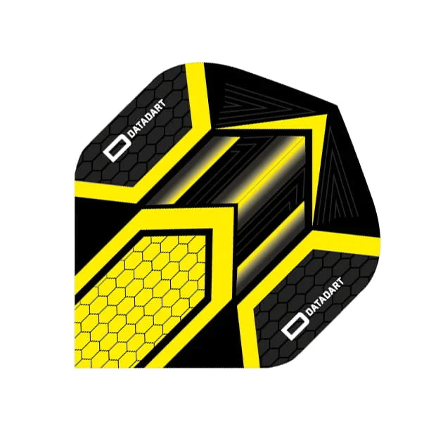 Datadart HEX Black Yellow Flights