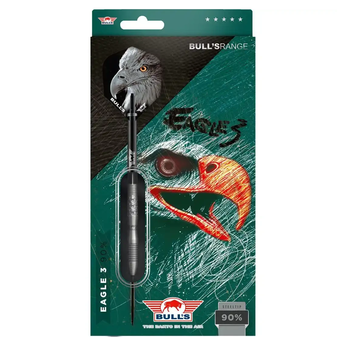 Bulls NL Eagle 3 90% Tungsten Steel Tip Darts