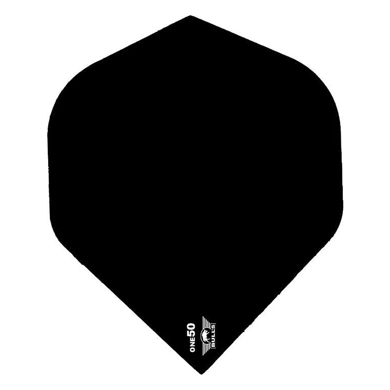 Bulls NL One50 Black Plain "tiny logo" Dart Flight