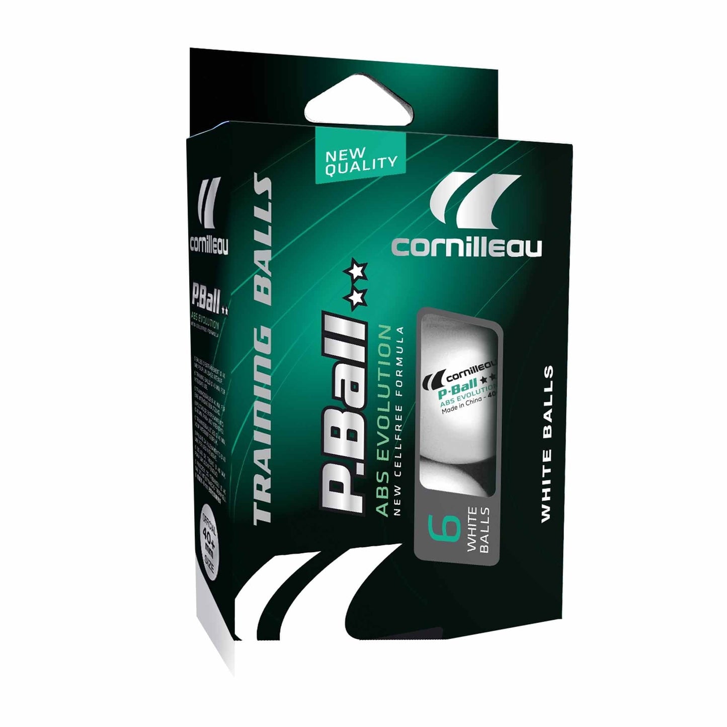 Cornilleau ITTF 2 Star P-Balls - Box of 6