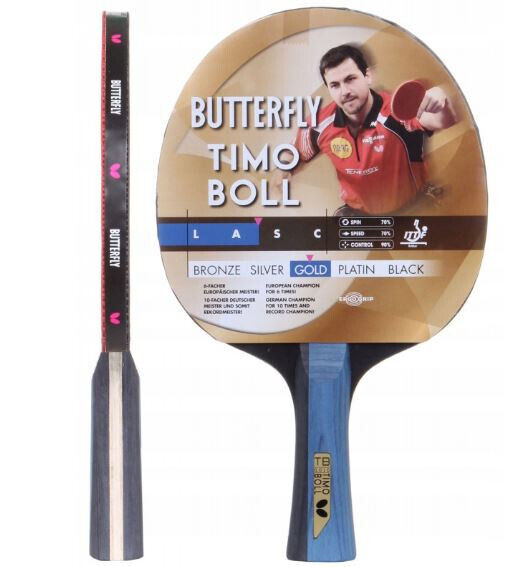 Butterfly Timo Boll Competitive Gold Table Tennis Bat