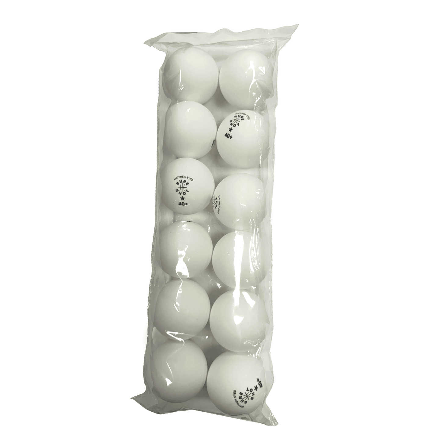 Sure Shot Syed Ping Pong Balls | 12 Pack