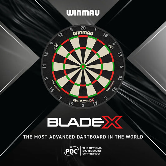 Winmau Blade X The most advanced dartboard in the world - Sherwood Sport