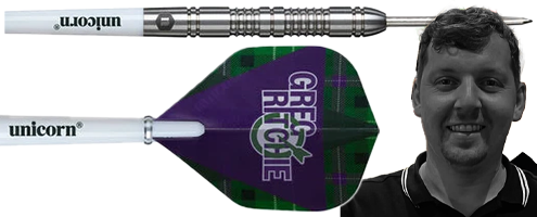 Unicorn Greg Ritchie Darts Collection