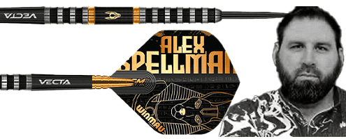 Winmau Alex Spellman Darts Collection