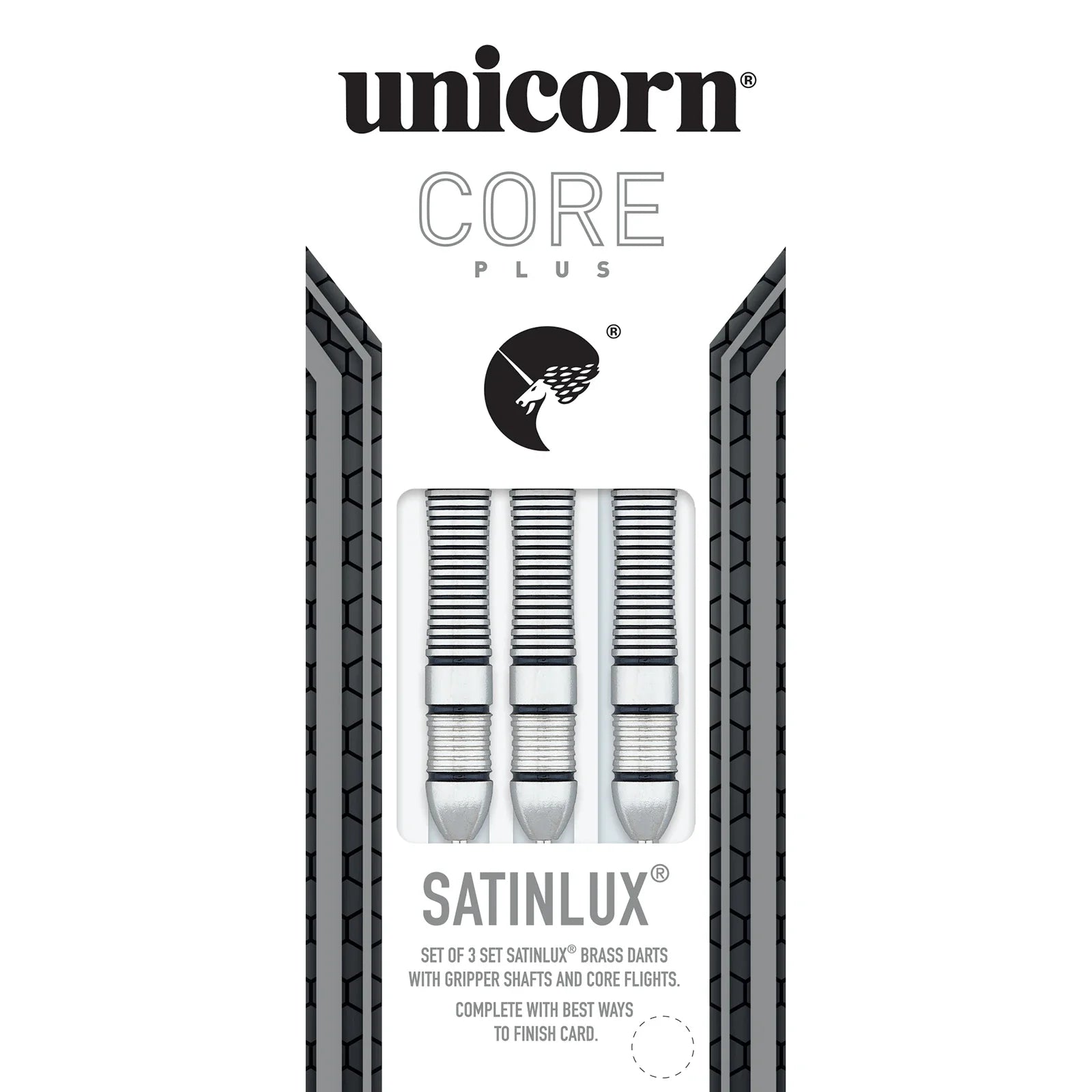 Unicorn Core Plus Satinlux 22g Darts
