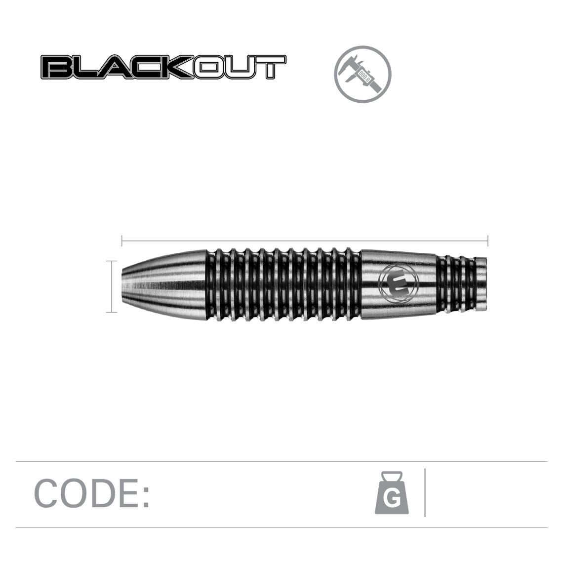 Winmau Blackout Bomb Darts