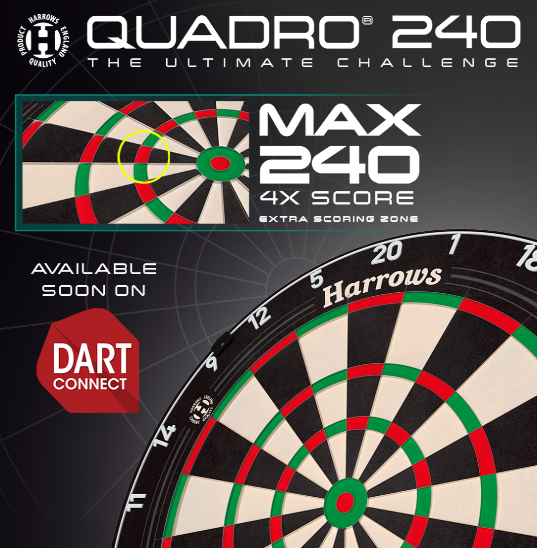 Harrows Quadro Dartboard