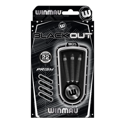 Winmau Blackout Straight Barrel Darts