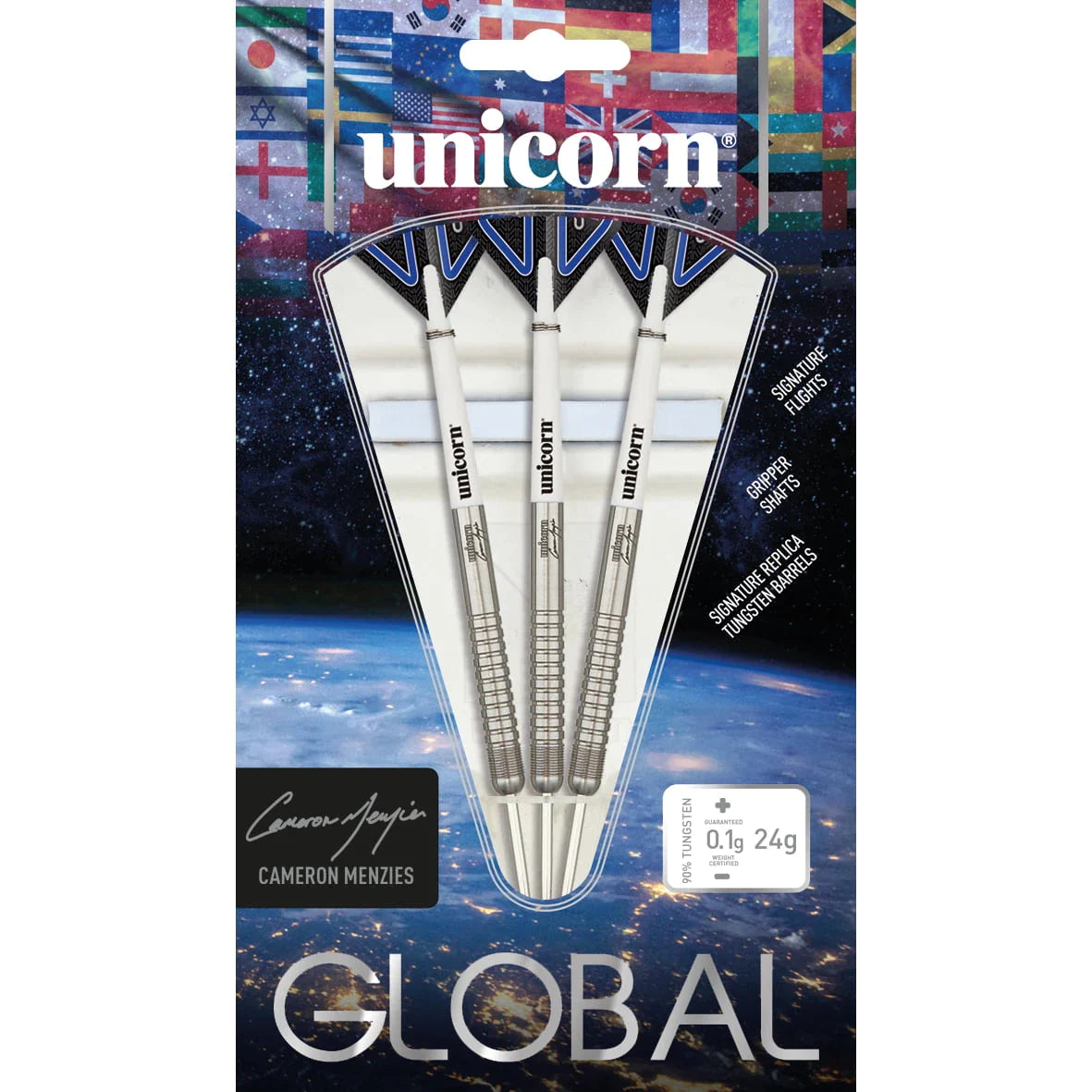 Unicorn Cameron Menzies Global 24g Darts