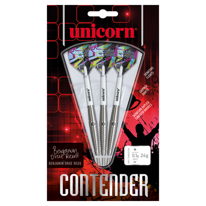 Unicorn Contender Benjamin Drue Reus 90% Tungsten Darts